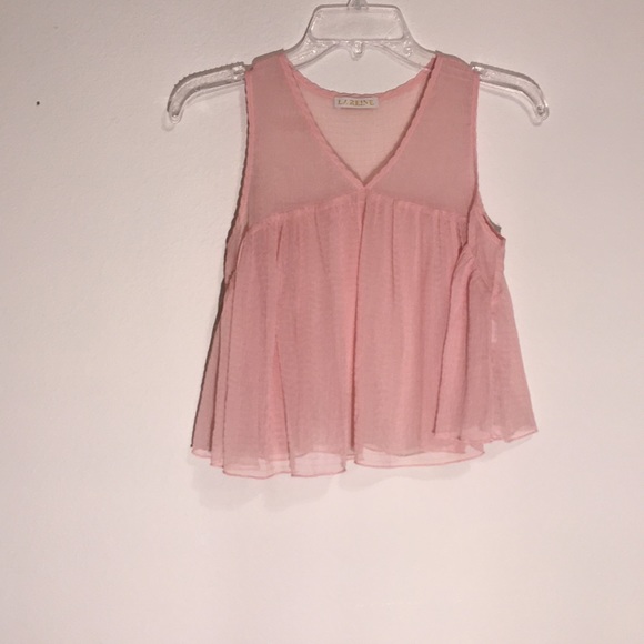 Other - 4/25  Pink sheer top